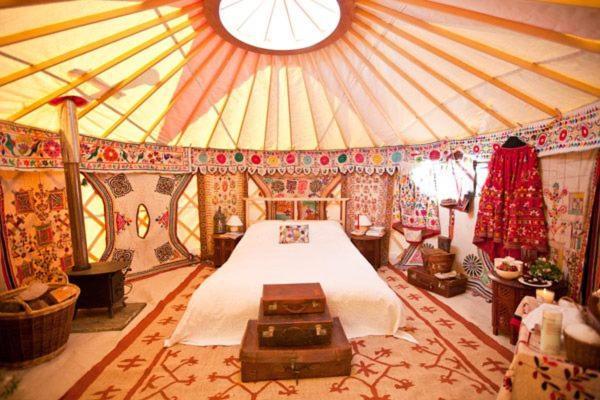 Hotel Festival Yurts Hay-On-Wye Esterno foto