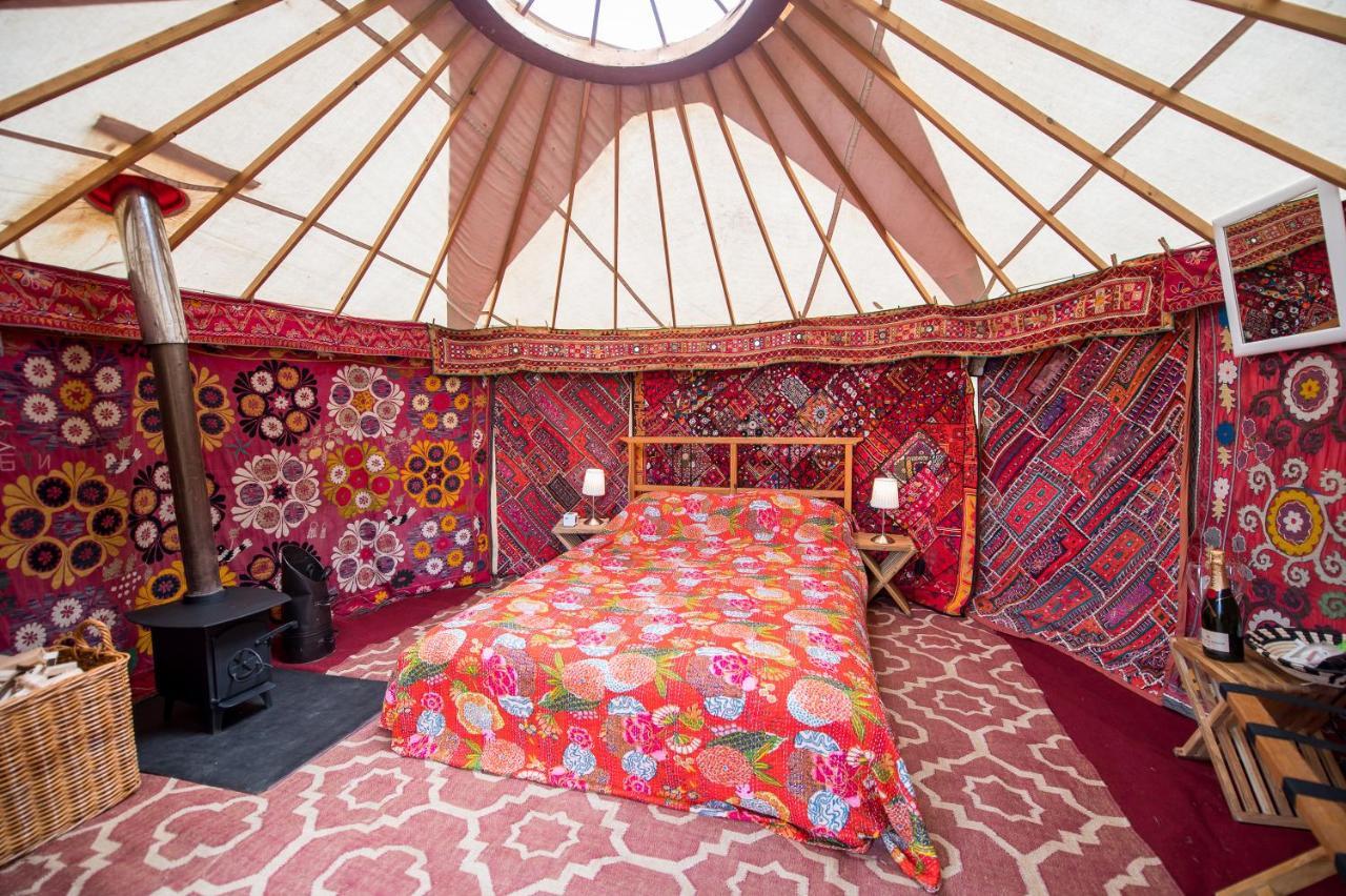 Hotel Festival Yurts Hay-On-Wye Esterno foto