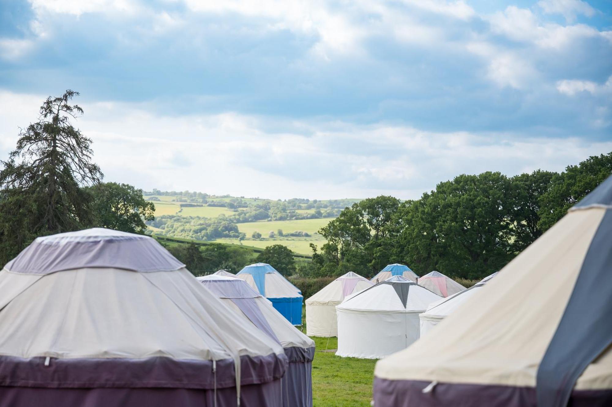 Hotel Festival Yurts Hay-On-Wye Esterno foto