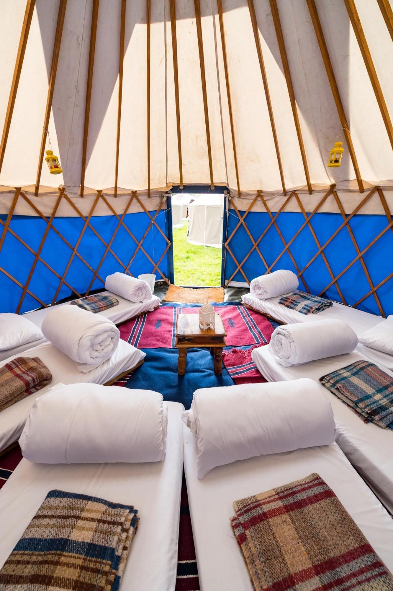 Hotel Festival Yurts Hay-On-Wye Esterno foto