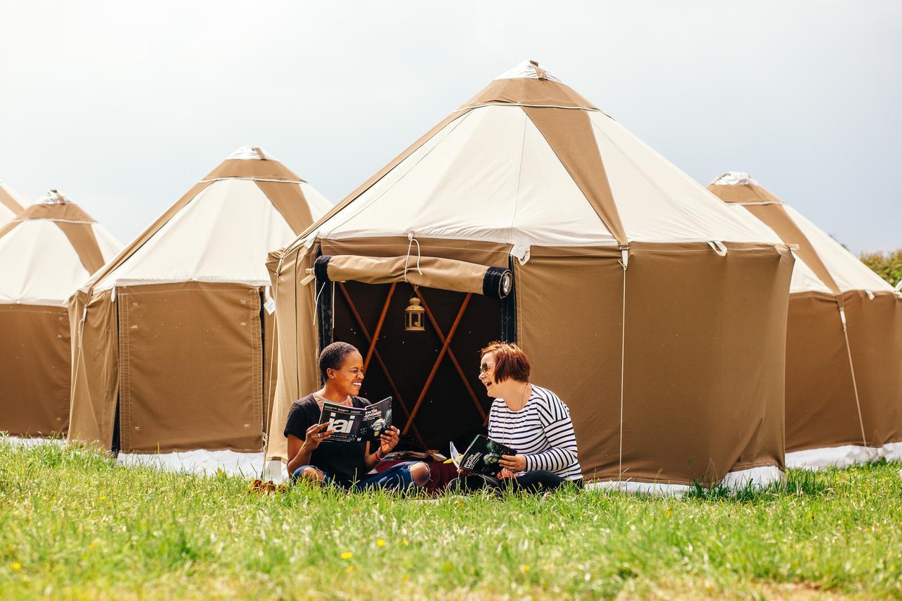Hotel Festival Yurts Hay-On-Wye Esterno foto