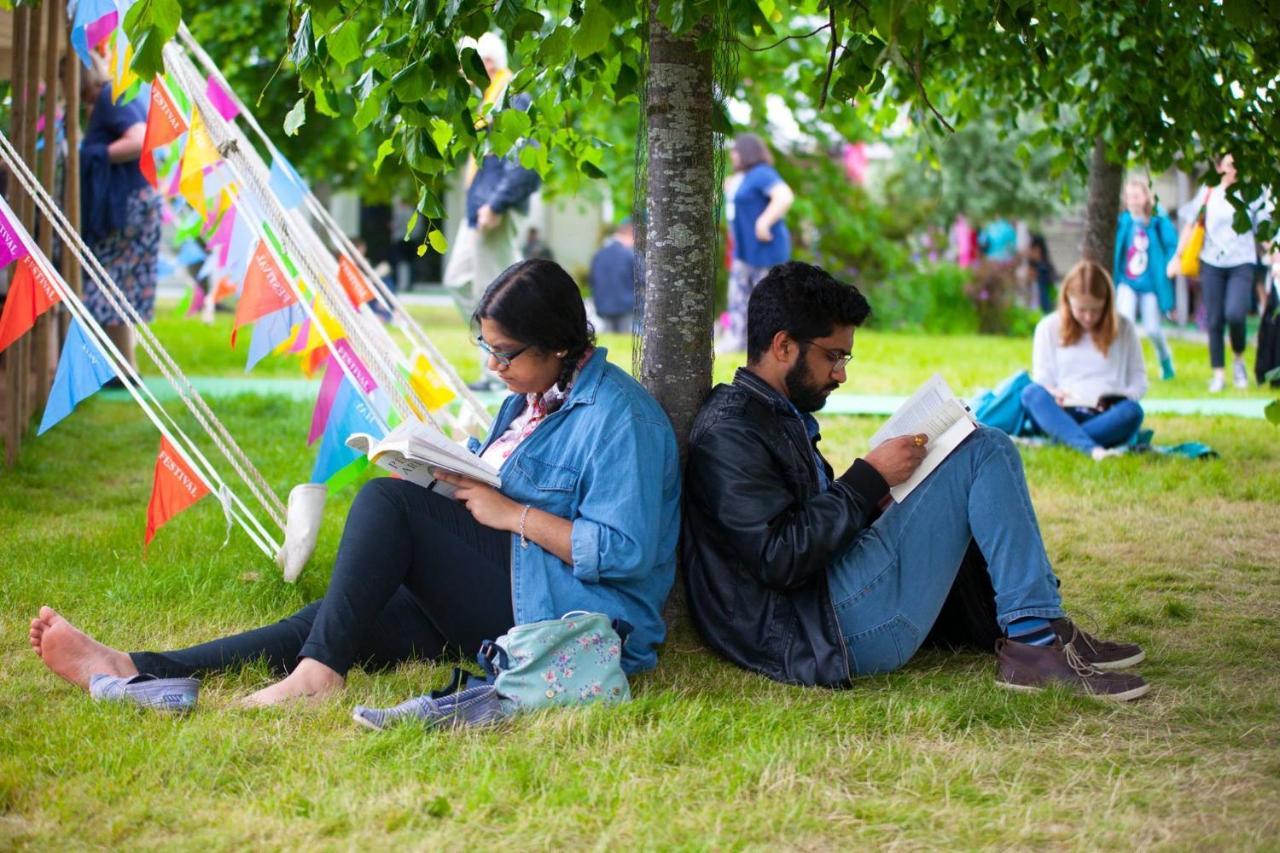 Hotel Festival Yurts Hay-On-Wye Esterno foto