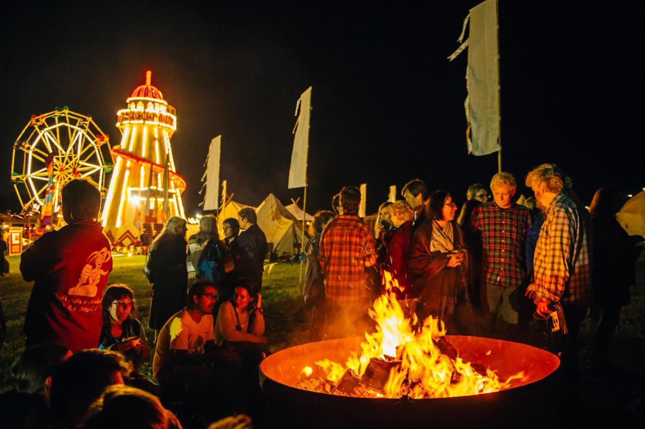 Hotel Festival Yurts Hay-On-Wye Esterno foto